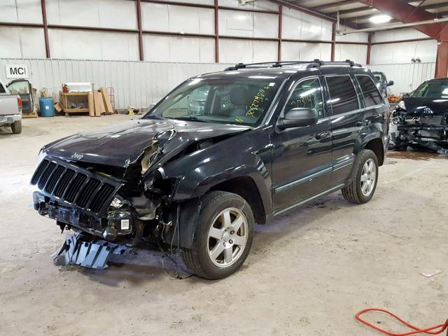 1J8GR48K59C550171 - 2009 JEEP GRAND CHER BLACK photo 2