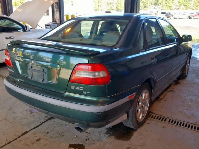 YV1VS2554YF578668 - 2000 VOLVO S40 GREEN photo 4