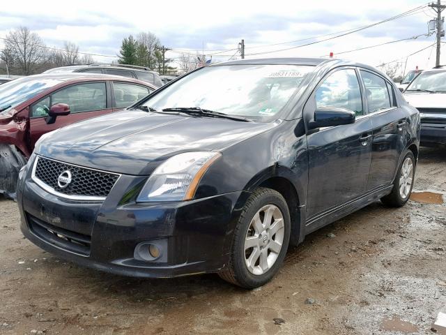 3N1AB6APXAL616826 - 2010 NISSAN SENTRA 2.0 BLACK photo 2