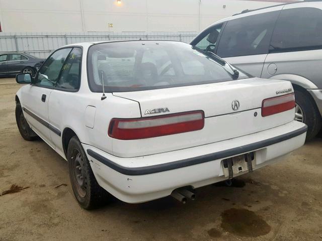 JH4DA9341MS050738 - 1991 ACURA INTEGRA RS WHITE photo 3