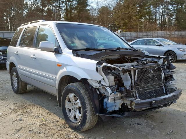 5FNYF18218B053378 - 2008 HONDA PILOT VP SILVER photo 1