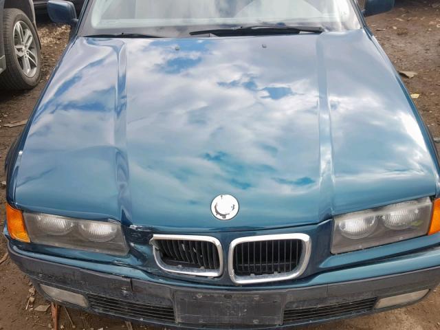 WBACG832XVAU39211 - 1997 BMW 318 TI AUT GREEN photo 7