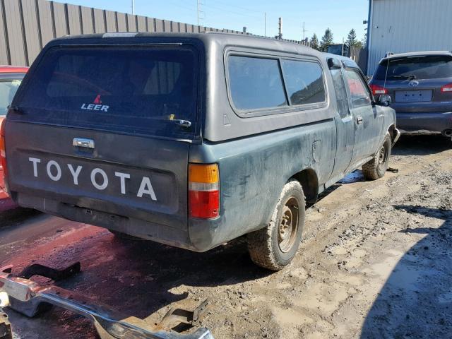 JT4RN93P5N5062378 - 1992 TOYOTA PICKUP 1/2 GREEN photo 4