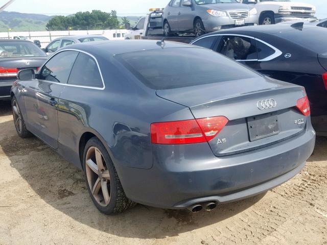 WAULFAFR3AA015124 - 2010 AUDI A5 PREMIUM GRAY photo 3