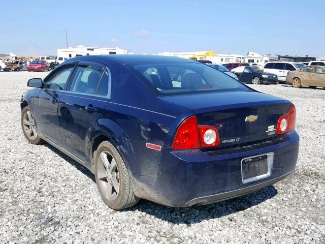 1G1ZC5EU8BF106700 - 2011 CHEVROLET MALIBU 1LT 蓝色 照片 3