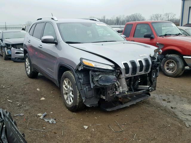 1C4PJMCB9FW664187 - 2015 JEEP CHEROKEE SILVER photo 1