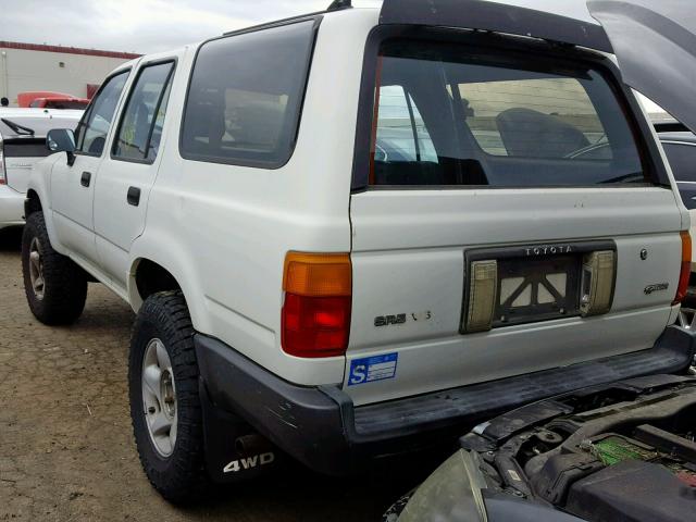 JT3VN39W6L0034047 - 1990 TOYOTA 4RUNNER VN WHITE photo 3