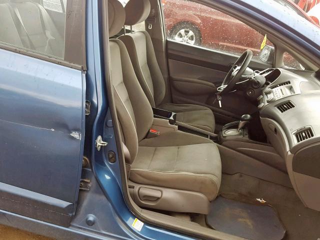 19XFA1F32AE079744 - 2010 HONDA CIVIC VP BLUE photo 5