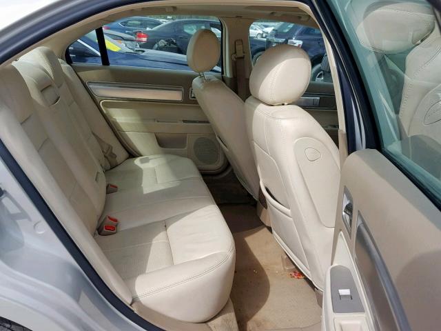 3LNHM26116R656330 - 2006 LINCOLN ZEPHYR BEIGE photo 6