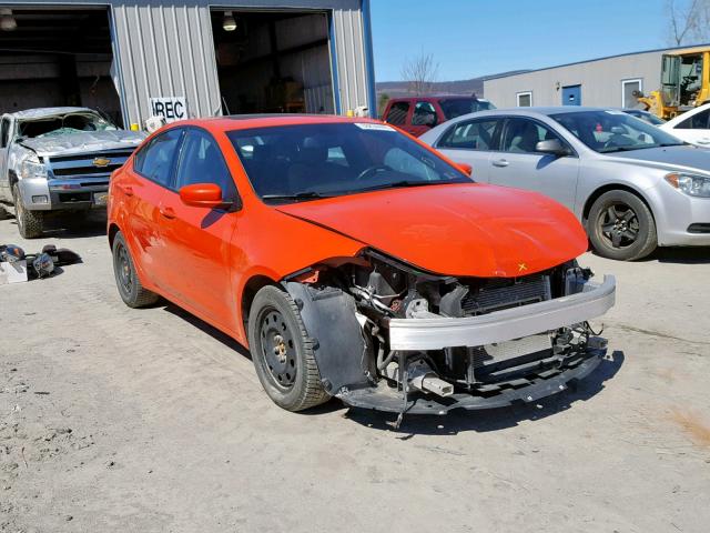 1C3CDFBB9FD243718 - 2015 DODGE DART SXT ORANGE photo 1