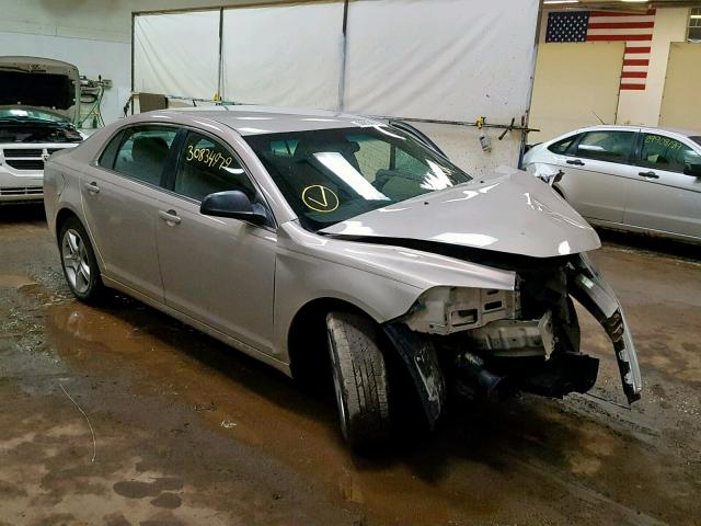 1G1ZB5EB7AF218582 - 2010 CHEVROLET MALIBU LS GOLD photo 1