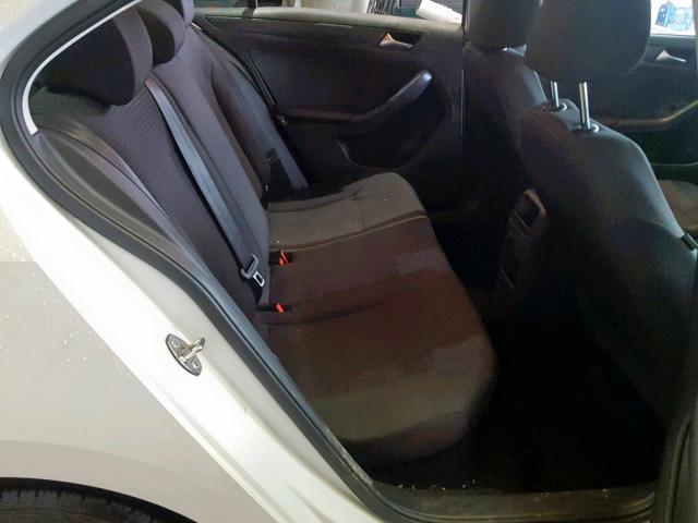 3VW2K7AJ1FM357533 - 2015 VOLKSWAGEN JETTA BASE WHITE photo 6