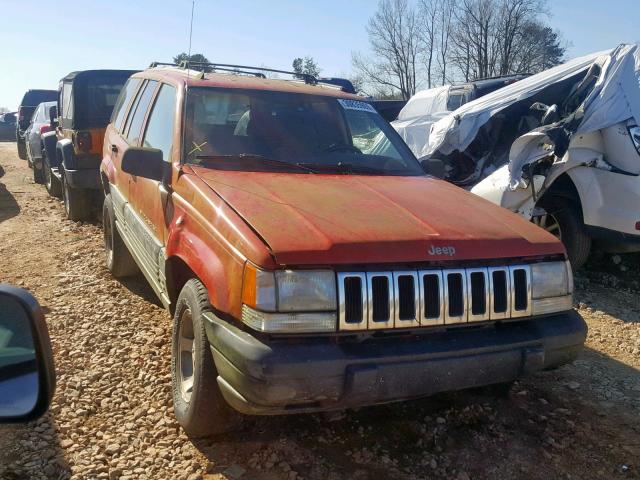 1J4GZ58S9VC565757 - 1997 JEEP GRAND CHER RED photo 1