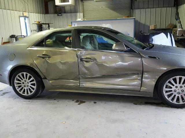 1G6DJ5ED3B0141447 - 2011 CADILLAC CTS PERFOR SILVER photo 9