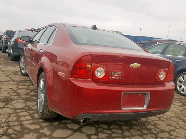 1G1ZC5E02CF239046 - 2012 CHEVROLET MALIBU 1LT 红色 照片 3