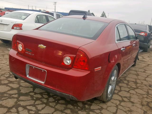 1G1ZC5E02CF239046 - 2012 CHEVROLET MALIBU 1LT 红色 照片 4