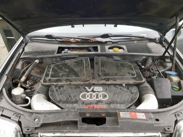 WUAPV64B03N905203 - 2003 AUDI RS6 GRAY photo 7