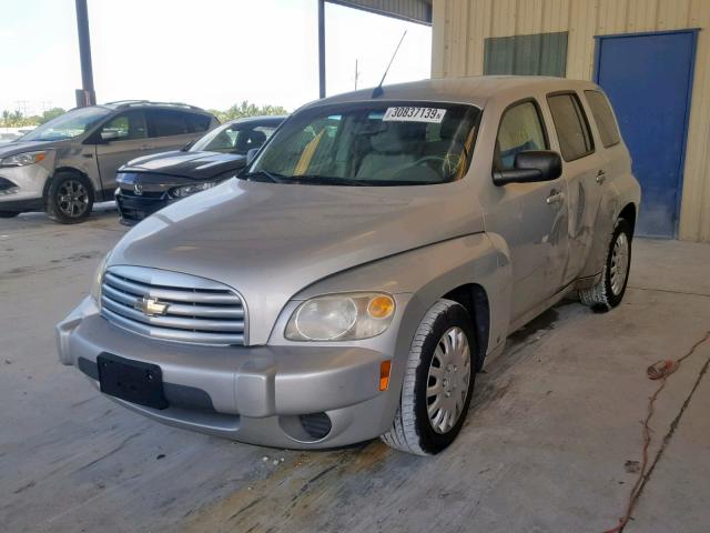 3GNCA13B69S590666 - 2009 CHEVROLET HHR LS GRAY photo 2