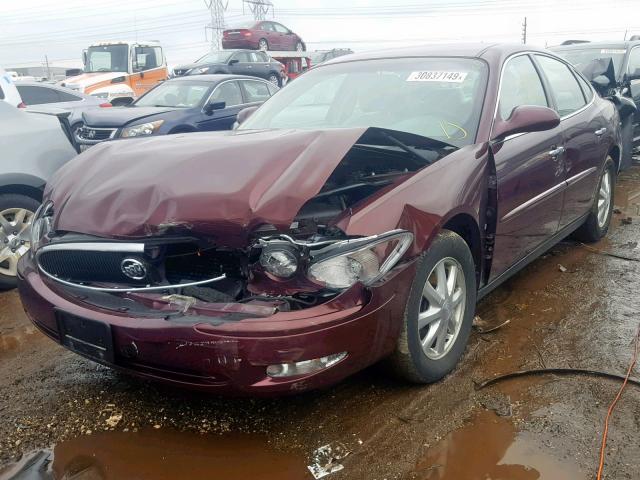 2G4WC582X61277669 - 2006 BUICK LACROSSE C PURPLE photo 2