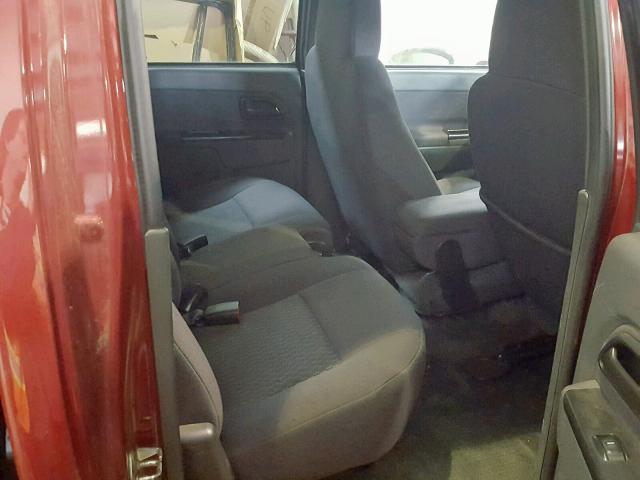 1GCDT136868226151 - 2006 CHEVROLET COLORADO RED photo 6