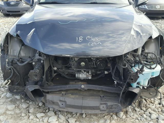 JTHBF5C25B5147288 - 2011 LEXUS IS 250 GRAY photo 9