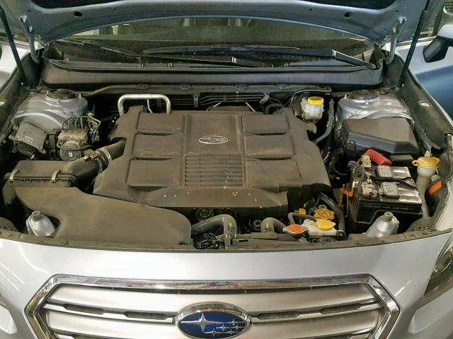 4S4BSENC1H3279189 - 2017 SUBARU OUTBACK 3. SILVER photo 7