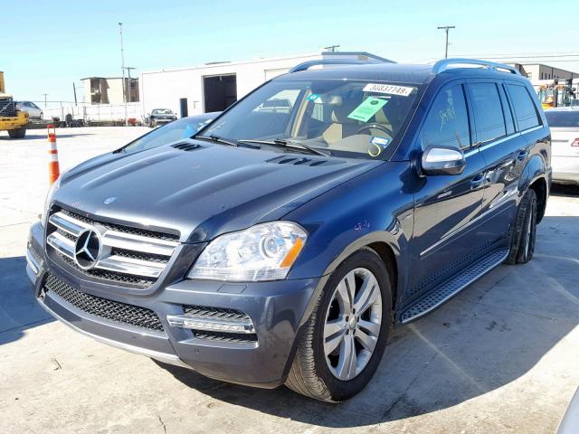 4JGBF2FE2AA574015 - 2010 MERCEDES-BENZ GL 350 BLU CHARCOAL photo 2