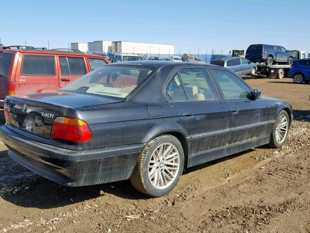 WBAGG8341YDN78178 - 2000 BMW 740 I AUTO BLACK photo 4