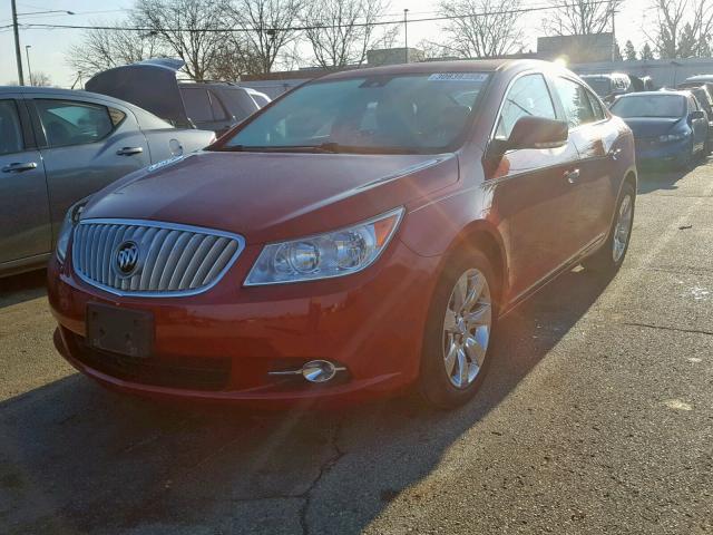 1G4GD5E39CF319803 - 2012 BUICK LACROSSE P RED photo 2