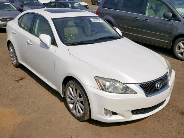 JTHCK262792028714 - 2009 LEXUS IS 250 WHITE photo 1