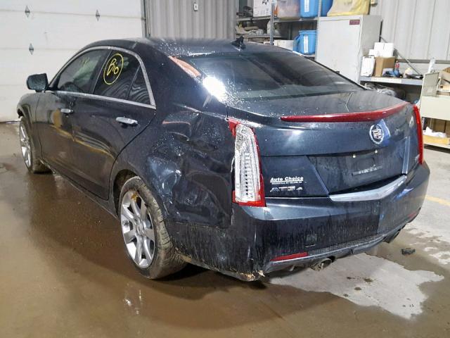 1G6AG5RX2D0170382 - 2013 CADILLAC ATS BLACK photo 3