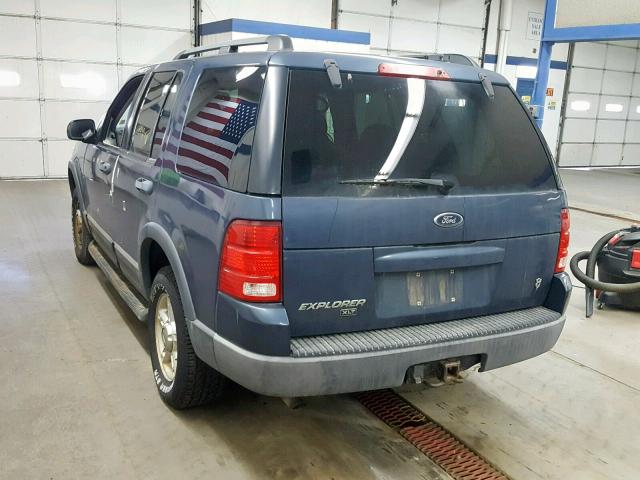 1FMZU73W73UA93029 - 2003 FORD EXPLORER X BLUE photo 3