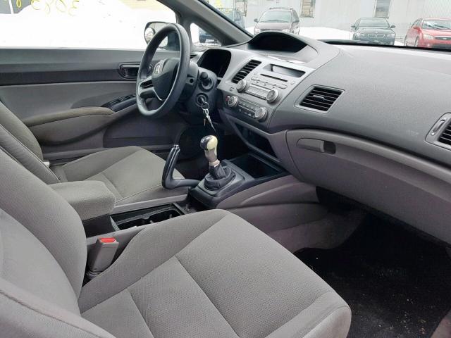 1HGFA15366L806384 - 2006 HONDA CIVIC DX SILVER photo 5