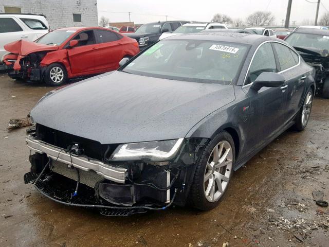 WAU3GAFC7CN065187 - 2012 AUDI A7 PRESTIG GRAY photo 2