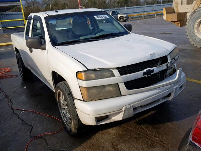 1GCCS199288123861 - 2008 CHEVROLET COLORADO WHITE photo 1