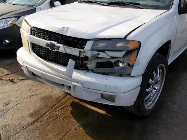 1GCCS199288123861 - 2008 CHEVROLET COLORADO WHITE photo 9