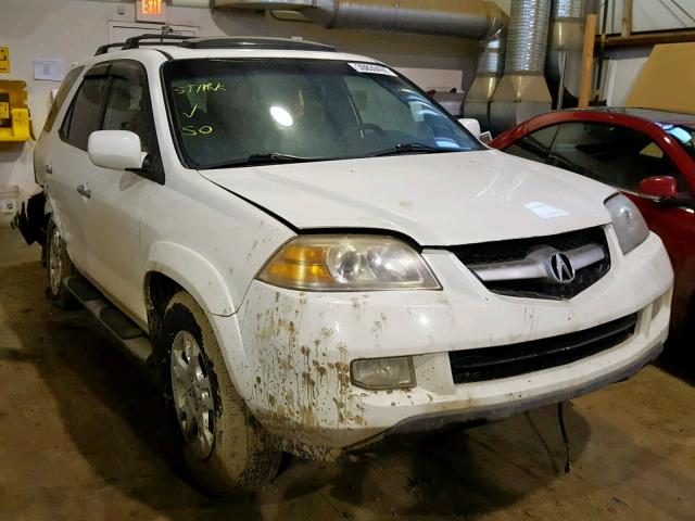 2HNYD18904H000169 - 2004 ACURA MDX TOURIN WHITE photo 1