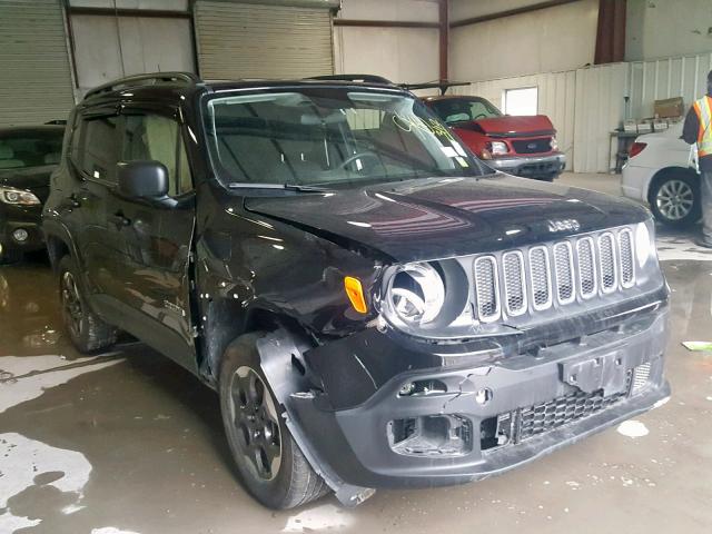 ZACCJBAB8JPG81574 - 2018 JEEP RENEGADE S 黑色 照片 1