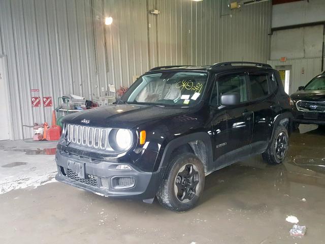 ZACCJBAB8JPG81574 - 2018 JEEP RENEGADE S 黑色 照片 2
