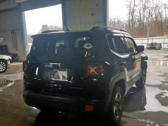 ZACCJBAB8JPG81574 - 2018 JEEP RENEGADE S 黑色 照片 4