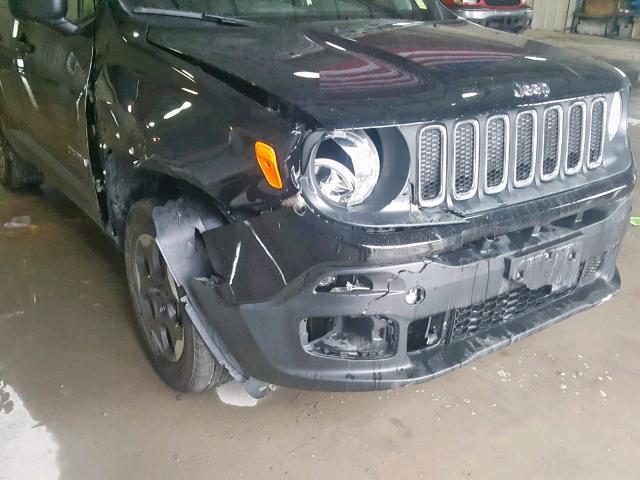 ZACCJBAB8JPG81574 - 2018 JEEP RENEGADE S 黑色 照片 9