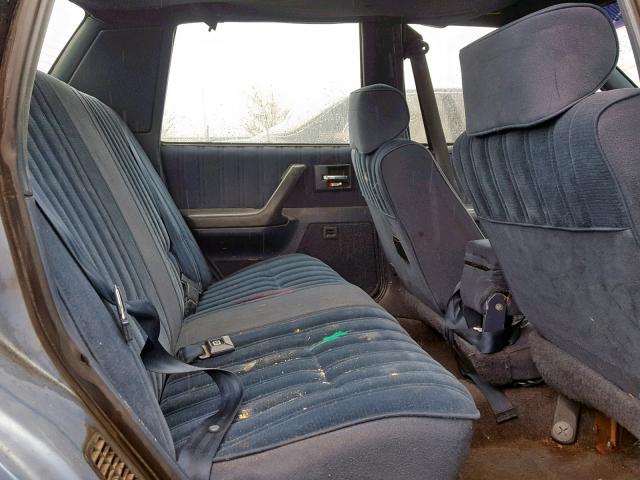 1G3AL54N9N6371239 - 1992 OLDSMOBILE CUTLASS CI BLUE photo 6