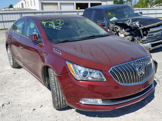 1G4GF5G32FF173045 - 2015 BUICK LACROSSE P MAROON photo 1