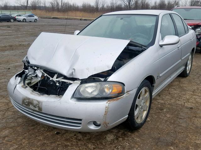 3N1AB51D95L455634 - 2005 NISSAN SENTRA SE- SILVER photo 2