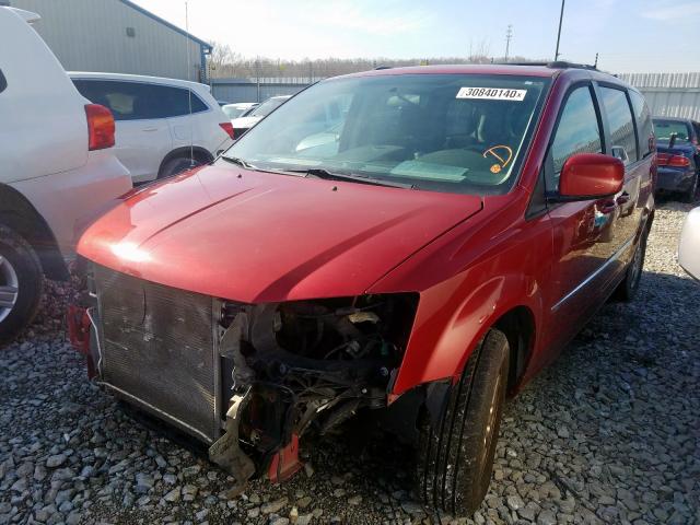 2D4RN5DX4AR127342 - 2010 DODGE GRAND CARAVAN SXT  photo 2