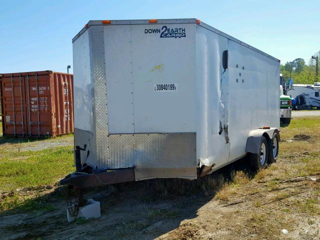 5LBBE162881016740 - 2007 CARGO TRAILER WHITE photo 3