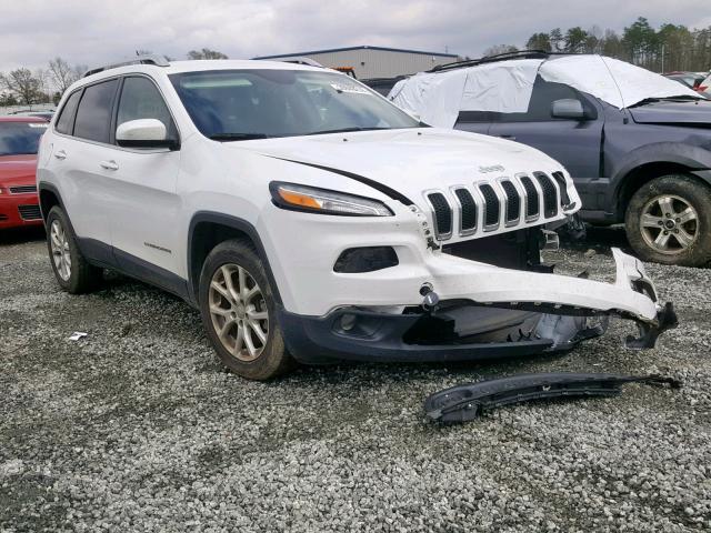 1C4PJLCS5FW611481 - 2015 JEEP CHEROKEE L WHITE photo 1