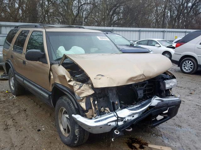 1GNDT13W0Y2188041 - 2000 CHEVROLET BLAZER GOLD photo 1