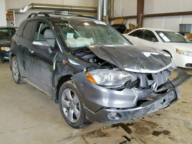 5J8TB18268A800537 - 2008 ACURA RDX GRAY photo 1