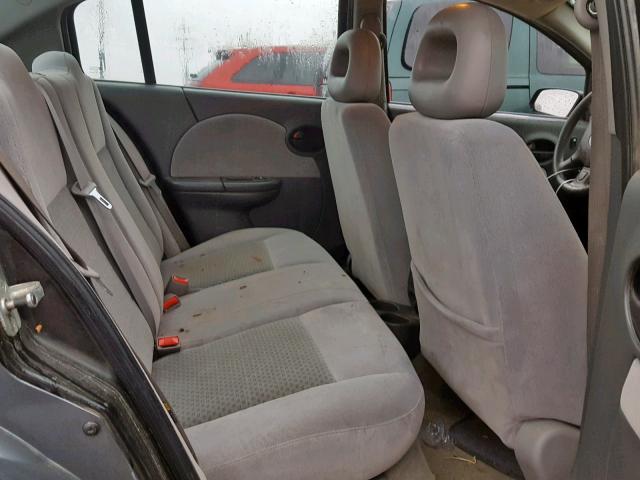 1G8AL52F15Z139125 - 2005 SATURN ION LEVEL GRAY photo 6